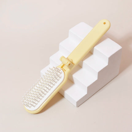 1/3pcs Anti static portable travel foldable massage hair comb set，Special for real hair wigs