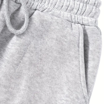 2026 American Heavyweight Sports Sweatpants for Men in The Summer of 2025, New Straight-leg Casual Wide-leg Long Pants