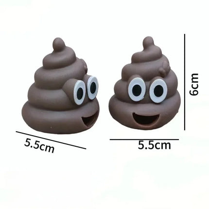 Creative Vomit Stool Prank Toy Army Vomiting Ball Decompression Funny Disgusting Sticky Stool for Home Garden Pranks