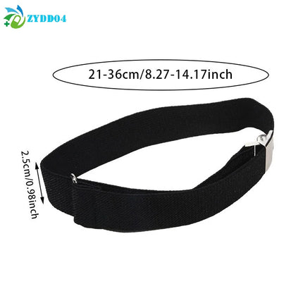 ●1 Pair Business Anti-Slip Cuff Holder Elastic Adjustable Shirt Sleeve Garter Strap Arm Band Sleeve Bracelet