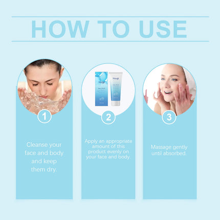 HOYGI SPF50 UV Sunscreen Hyaluronic Acid Face Cream Facial Protection Lotion For Men And Women Moisturizing Soothing Waterproof