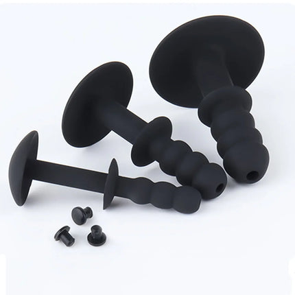 Silicone Penis Plug, Hollow Urethral Probe, Flexible Leak-Proof Urethral Dilator Masturbation Tool Penis Plug Men's Adult SexToy