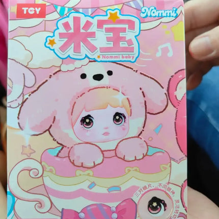 Authentic Nommi V4 Mibao Series Blind Box Collectible Vinyl Toy Surprise Mini Figure Room Decor Birthday Gift Kids Trendy Collec
