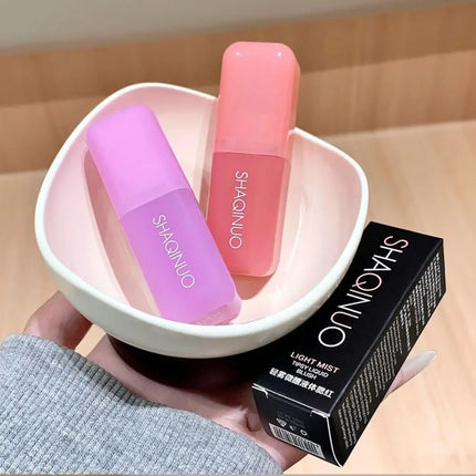 Peach Pink Blush Liquid Moisturizing Smooth Long Lasting Non Fading Facial Contouring Brightening Essential Natural Makeup