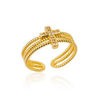 JZ4386G / Diameter 17mm / Gold color