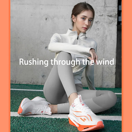 Unisex Carbon Board Running Shoes Professional Marathon Lightweight Bouncing Pad Breathable Ladies Stable Support Sports Shoes