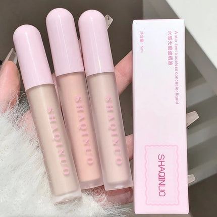 3 Colors Liquid Foundation Concealer Cream Full Covers Brightening Facial & Eye Liquid Concealer Waterproof Oil-control Make Up