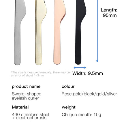 Hair Removal Tweezers Stainless Steel Eyebrow Tweezers Slant Tip Point Tip Flat Tip Rose Gold Silver Black Cosmetic Makeup Tools