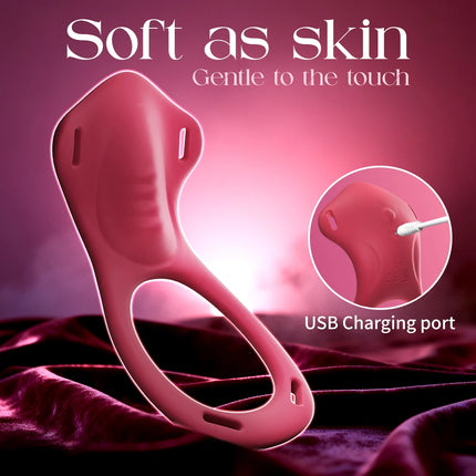 APP Controlled Vibrating Panty for Women, Wireless Remote Clit Stimulator Wearable Vibrator, Silicone Smart Sex Toy for Couples