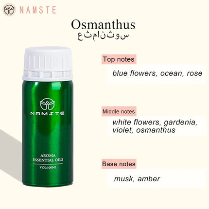 NAMSTE 100ML Hotel Essential Oil Home Aromatherapy Aromatic Oils Fragrance Scent Electric Smell Air Freshener Aroma Diffuser