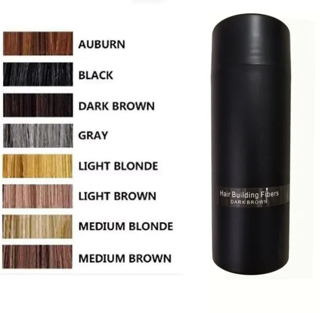 27.5g Hair Fiber Keratin Thickening powder Hair Building Fiber Spray Instant Regrowth Powder Hair Loss Conceale Hair Product