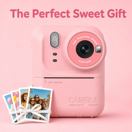 2026 New Kids Camera Cartoon Digital Camera with Stand HD Photo Video Recorder Mini Toddler Toy Birthday Gift for Boys Girls