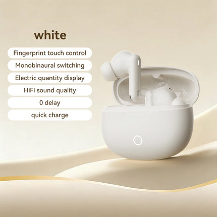 True Wireless Earphones Bluetooth Headphones Noise Reduction HiFi High-quality Semi-In-ear Earplugs With Mic For xiaomi Samsung