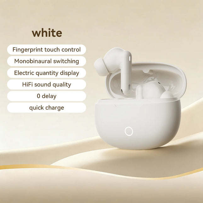 True Wireless Earphones Bluetooth Headphones Noise Reduction HiFi High-quality Semi-In-ear Earplugs With Mic For xiaomi Samsung