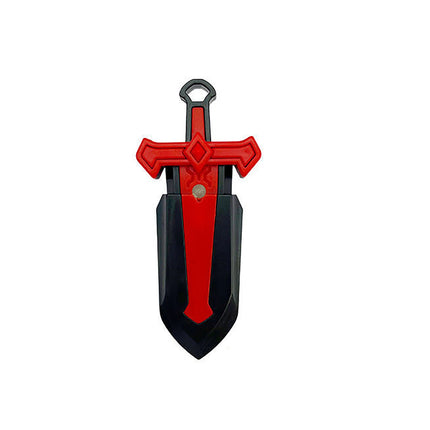 3D Carrot Sword Fidget Toys Children Decompression Push Card Small Toy 3D Printing Gravitys Carrot Sword Adults Kids Toys Gift