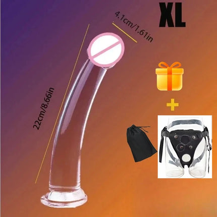 Strap On Dildo Panties Wearable Massager Penis Penetration For Couples Dildos Lesbian Cock Gay Harness Women Realistic Sex Penis