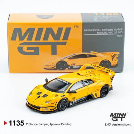 MINIGT 1:64 Porsche Lamborghini LWBK A80 ER34 1087 alloy car Model 1059 1081 1068 1067 1053 967 1083 1066 1054 984 1052 977