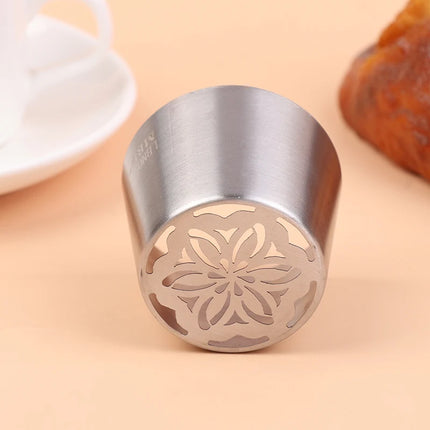 1Pc Stainless Steel Russian Piping Tips Christmas Cake Icing Frosting Nozzles For Cupcake Decoration DIY Kitchen Baking Tool