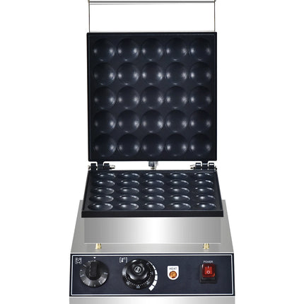 HPH2O Electric 25Pcs Mini Pancake maker Dutch Pancakes Machine1750W Non-stick Coating Baking Dessert Equipment  mini hotcakes