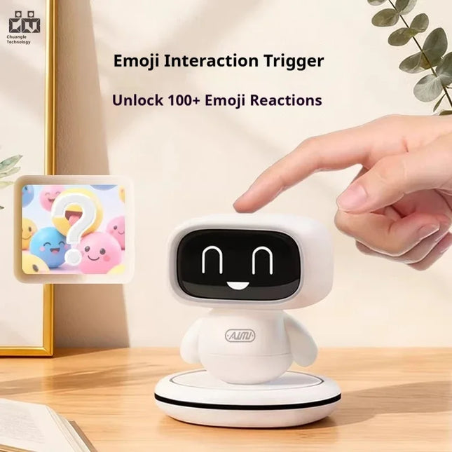 Yiying Aimi Smart Robot Companion Robot Intelligent Dialogue Emotional Companionship Wireless Indoor Intelligence Gifts