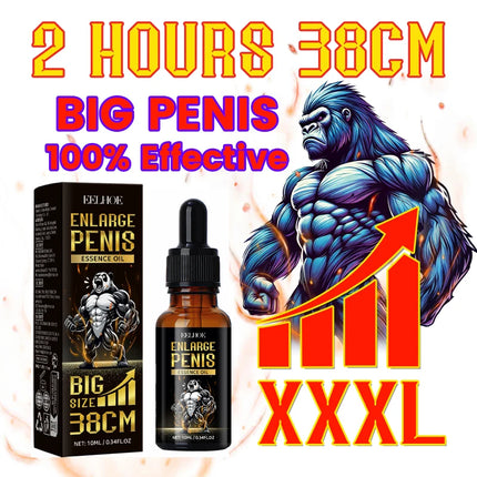 Best Sellers  Penis Increase Thickening Essential Oils Massage Oil Penis Cream for Man 18+ Big Enlargement Gel Enlarge Dick Grow