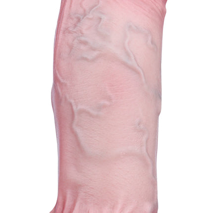 SXXY Soft Double Layer Dildo With Handle Silicone Skin Touch Handle Butt Plug Long Male Female Masturbator Sex Toys Sexshop