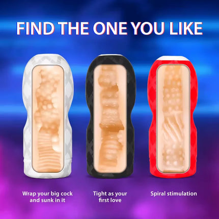 Male Penis Massager Masturbators Portable Manual Masturbator 3D Soft inner channel TPE Artificial Vagina Adult Sex Toy for Men