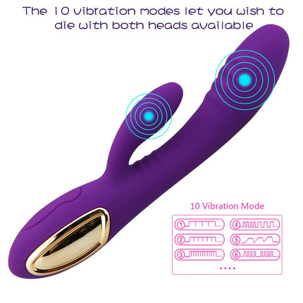 FF Women's Masturbation Toys New Adult Products Charging G-spot Vibration Rod Female Masturbation Massage AV Vibration Rod