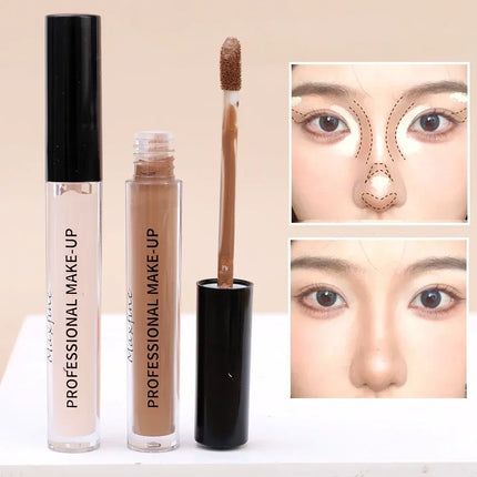Waterproof Liquid Contouring Concealer Cream Makeup Moisturizing Long Lasting Cover Acne Dark Circles Foundation Face Cosmetic
