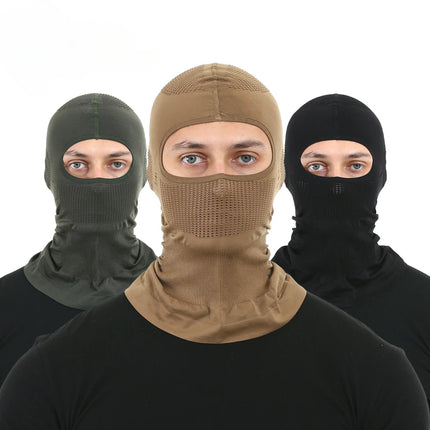 High Elasticity Breathable Balaclava Hat Cycling Full Face Mask Outdoor Sports Ski Motorcycle Mask Scarf Helmet Inner Cap