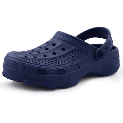 Comwarm Men Clogs Slippers Breathable Garden Sandals Non-Slip Comfort Beach Shoes Men Sandals Indoor Outdoor Casual Fishing Shoe