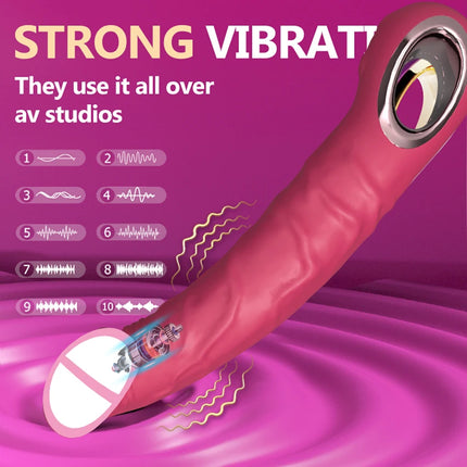 Powerful Huge Head Vibrator for Female Masturbation Orgasm AV Magic Wand Massager Nipple Clitoris Stimulator Sex Toys for Woman