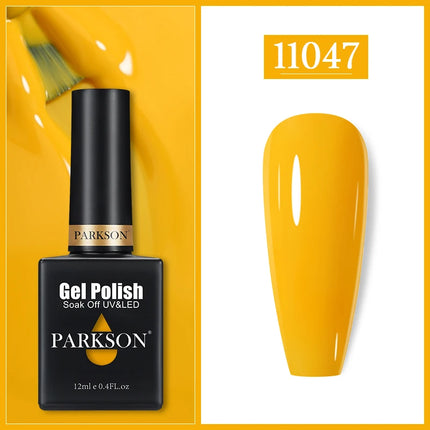Parkson 12ML Nail Gel Polish HEMA TPO FREE Full Coverage 279 Color Gel Pigment Professional Nail Art Long Lasting Gel Varnish