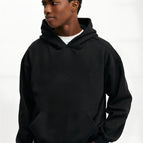 black-no pattern / L