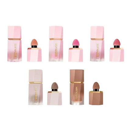 2025 HOT SHEGLAM Matte Liquid Blush Long-Lasting Korean Multi-Purpose Natural Blusher Waterproof Facial Nourishing Makeup Tool
