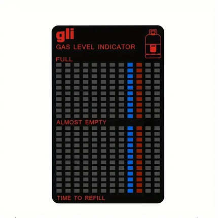 Gas Indicator Level Practical Propane Butane LPG Fuel Gas Tank Level Indicator For Home Kitchen Outdoor Use