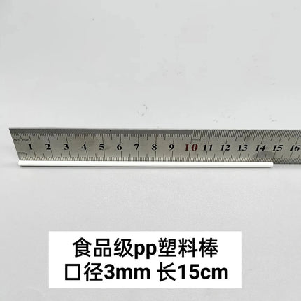 50/100Pcs Hollow Plastic Lollipop-Sticks 10/15cm Cake Pop Accessories Bakeware for Home Kitchen Dessert Making
