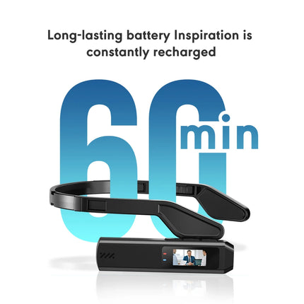 Portable Mini HD 2.7K/60FPS /60FPS Wearable Camera 110°Wide Angle Lens WiFi App Video Camcorder Head Mounted Sports Camera