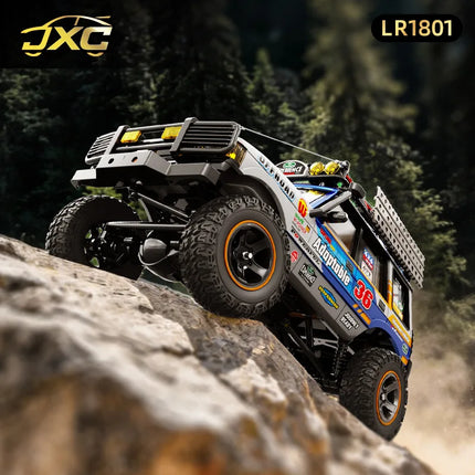 New JXC LR1801 1/18 Scale LR1801 RC Car 4WD Full Proportion Dual Speed Simulation Climbing Off-road Model Toy For Kid And Adults