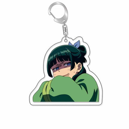 Anime The Apothecary Diaries Acrylic Keychain Cute Maomao Figure Keychain Keyring for Bag Backpack Accessories Gift