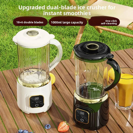 New Double Knife Head Juicer Wireless Electric Household Outdoor Large Capacity Juicer Portable Blender