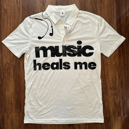 Vintage Sounds Collection Graphic T Shirts Goth Style Streetwear Harajuku Short Sleeve Y2k Tops Polo t shirt for men clothing