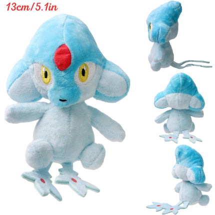Pokémon Fit Plush Toys Milotic Butterfree Lugia Meowth Haxorus Garchomp Shinx Dragonair Furret Stuffed Plush Dolls Gift Kids