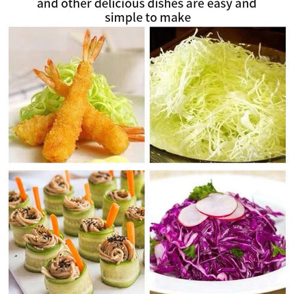 3PCS multifunctional vegetable shredder - wide mouth, easy to chop vegetables - perfect for kitchen preparation