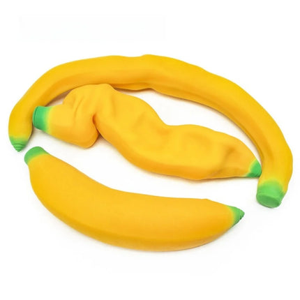 Simulated Banana Squishy Toy Slow Rising Stress Ball Novelty Sensory Fidget Anxiety Relief Squeeze
