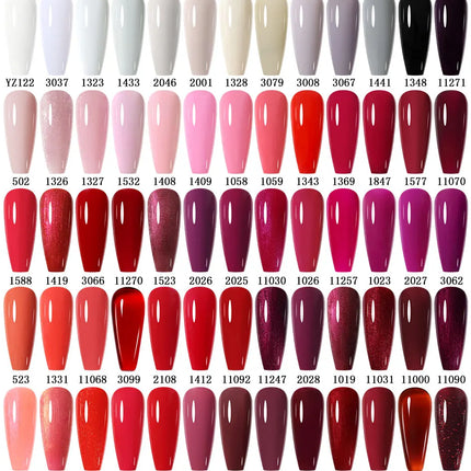 NAILCO Winter Series Color Gel Nail Polish 15ML Semi Permanent Soak Off Gel Varnishes Super Texture Gorgeous Nail Manicure Art