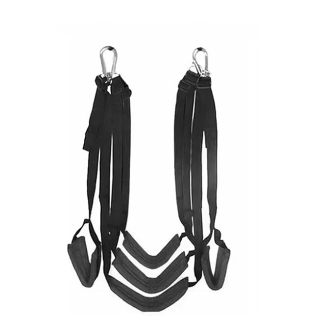 Sex Swing – BDSM Furniture for Couples, Hanging Design with Secure Restraints, Adult Bondage Toy for Private Intimate Games