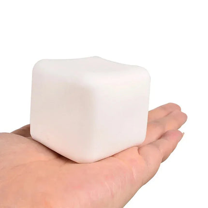 A Cute Tofu Stress Balls  Sensory Toys Stress  Relief Fidget Toys squishy Dough Ball Gifts for Adults Children Best Gift