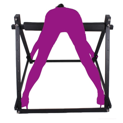 Sex Restraints Kneel Chair Furniture Bondage Open Leg Steel Frame Adult Games SM Training Sex Toy For Women Couples