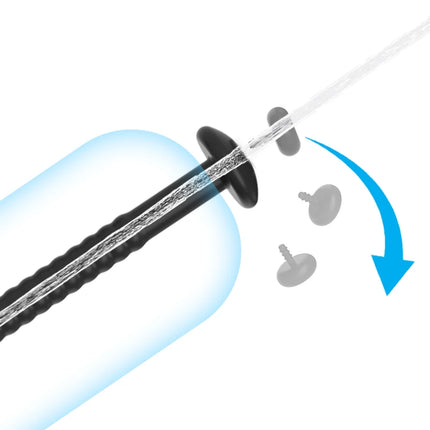 3 Size Silicone Urethral Sound Penis Insert Stimulation Dilator Chastity Catheter Hollow Penis Plug With Stopper Sex Toy For Men